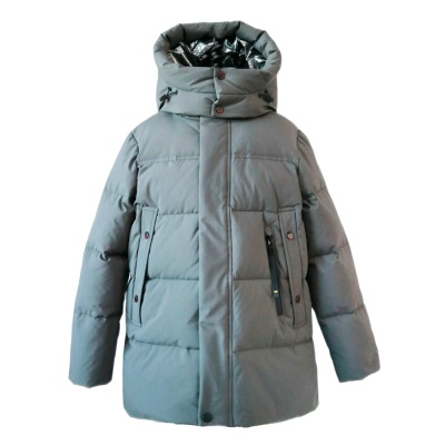 Пальто для девочки Deloras 55372 серое 1 Пальто для девочки Deloras 55372 серое 1